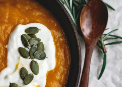 Healing Soup - Nourishment is central to this journey—every soup is homemade and deeply restorative.